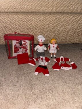 1995 Campbells Soup Dolls/Clothes Lot!